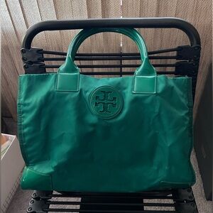 Tory Burch Emerald Green Tote